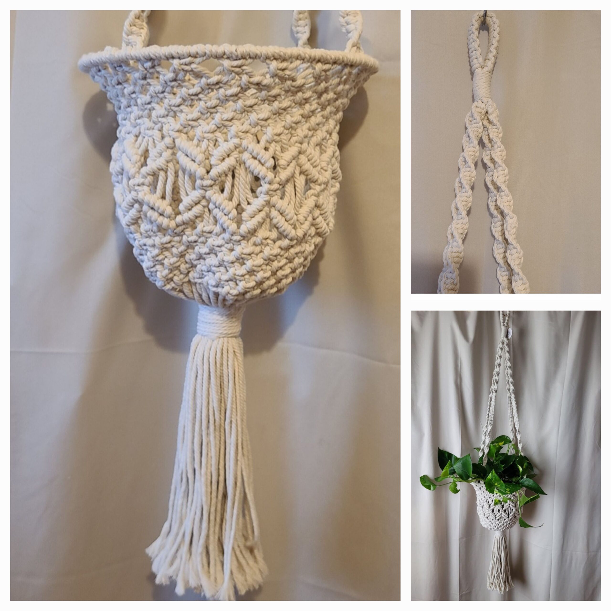 Suspension pour plante Panier