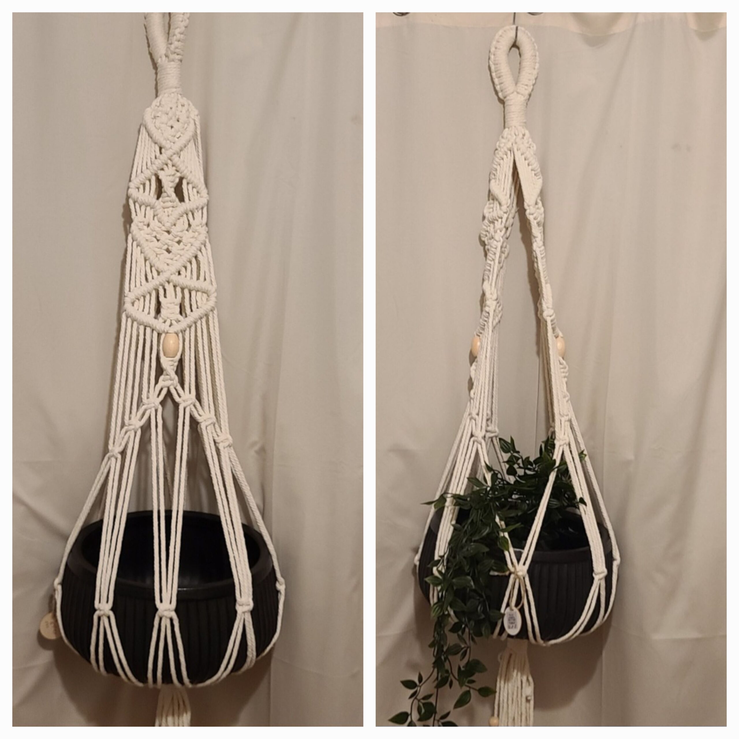 Suspension pour plante Bohème chic