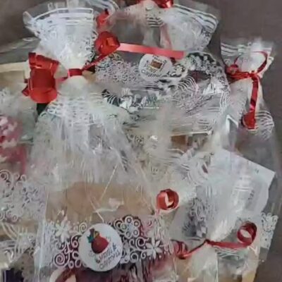 Sachets assortiments de Noël.