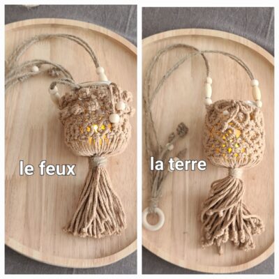 Petits photophores a suspendre