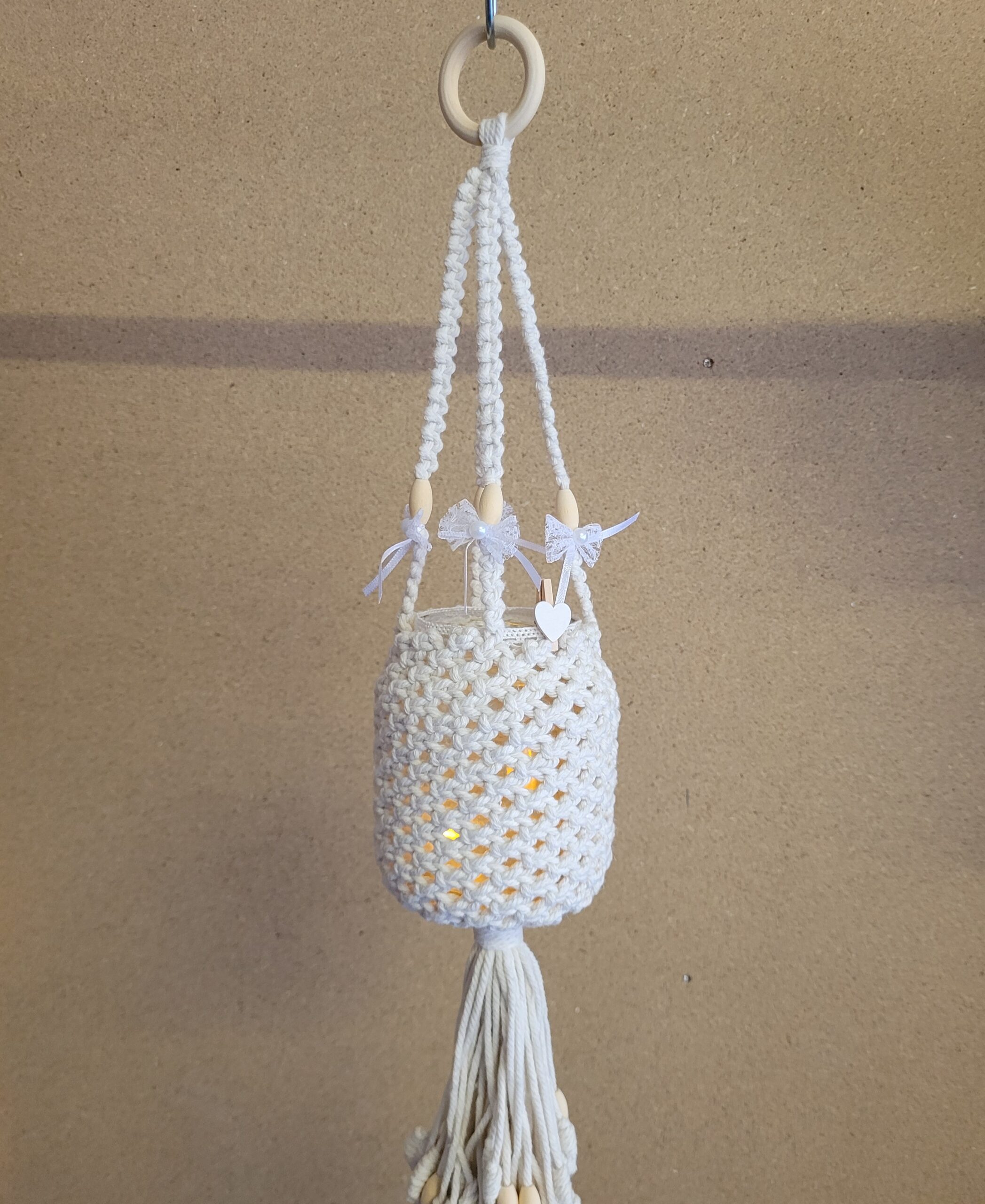 Lanterne petit nœuds ( Mariage )
